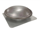 Gaf Master Flow 1000 Cfm Mill Power Roof Mount Attic Fan Erv4m Silver