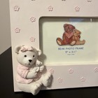 Pink Teddy Bear Photo Frame Designed For A 5 X 3 1 2 Photo  Great Condition