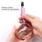 5pcs Mini Travel Perfume Atomizer Bottle Spray Pump Case Refillable Portable Us