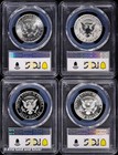 2014-p d w s 50c Silver Kennedy Half Dollar 4 Coin Proof Set Pcgs 69