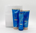 Bath   Body Works True Blue Spa Body Wash Lotion Shower Cream 3 Pc Gift Set New