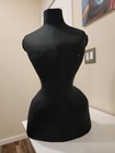 Black Wasp Waist Dress Form Mannequin Sewing Display Torso Dummy