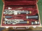Ault Xx Supreme Import Antique Wood Clarinet   Vtg Case - As Is
