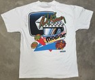Vintage 2001 Mark Kinser Mopar 5m World Of Outlaws Signed Sprint Car Tee - Large