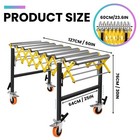 Marsmo Expandable Roller Conveyor Belt Flexible For Warehouse Factory  6600lbs