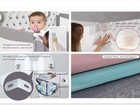 3 Sides Bed Rails For Toddlers Extra Long Twin Full Queen King Size Baby Infa   