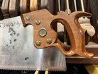Clean Wicked Sharp C1900 H  Disston   Sons D-8 26  9ppi X-cut Saw Hand Filed