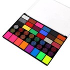 Bowitzki 42 Colors Water Based Face Paint Kit For Kids Party Glitter Xmas Gift