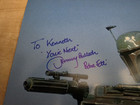 Jeremy Bulloch Signed Boba Fett Star Wars Episode Iv  A New Hope Autographed