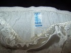 Vtg Rendezvous Maidenform Shiny Satin   Lace High Leg Panties Size 5