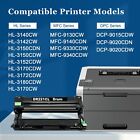 Dr221cl Drum Unit No Toner For Brother Mfc-9330cdw Hl-3170cdw Dcp-9020cdn  4pk 