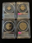 2008-w 4 Coin Proof Gold Eagle Pcgs Pr70 First Strike  5  10  25  50