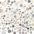 200 Gram Antique Steampunk Gear mix Steampunk Wheel Alloy Gear