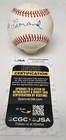 Buck Leonard Signed Rawlings Official National League Baseball Jsa Coa Grays