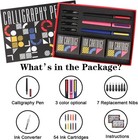 Gc Quill Calligraphy Pens Set 64pcs - Fountain Pen Multicolor 