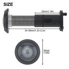 200 Degree Home Door Viewer Peephole Drill Bit Set With Rotating Privacy Cover