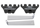 Wire Loom With Ford Racing Logo In Chrome Base black