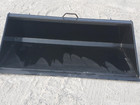 66  Low Profile Standard Duty Smooth Dirt Bucket Fits Skid Steer Quick Attach