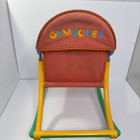 Rare Gymboree Clown Vintage 80   s 90   s Cloth Foldable Rocking Chair