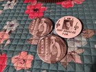 Vintage Lot Of 3 Pinback Buttons Tony Douglas Fan Country Music Button Pin