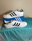 Adidas Men s Originals Superstar Running Shoes   White And Black Sneakers  Sz 19