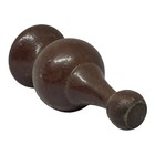 Vintage Antique Turned Wood Newel Post Finial Top Topper 4 5   