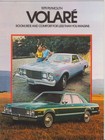 Nos 1979 Plymouth Volare Sales Brochure Road Runner Sport Wagon 318 360 Mopar