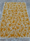 Vintage Fabulous Hand Embroidered Mexican Otomi Fabric Textile Table Cloth