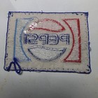 Vintage Patch Pepsi Sew On Embroidered Patch 3 5  X 2 5  1970-80 Bookend Logo
