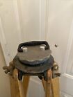 Antique Vintage Surveying Transit Compass Tripod  Wood Brass W    L e  Gurley