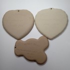 Pampered Chef 1991 Teddy Bear 1992 Sweetheart 1993 Homespun Heart 3 Cookie Molds