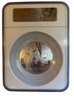 2019 5oz 999 Silver Apollo 11 50th Anni  1 Coin Pf70 - Hand Signed Mike Castle 
