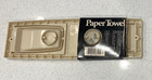 Vintage Nos Rubbermaid Paper Towel Holder Wall Mount Usa Beige Almond 1988  2361