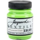 Jacquard Textile Color Fabric Paint 2 25oz Fluorescent Green