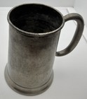 Vintage English Pewter Tankard Mug 3879 Heavy Beer Stein Made In England