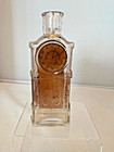Rare Figural  grandfather Clock  1890 s With Original  Labels Cologne Bottle