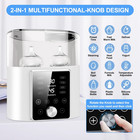 Baby Bottle Warmer  12 In 1 Babies Fast Milk Warmer   Sterilizer Double Food Hea