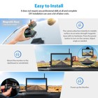 Wireless 1080p Rearview Camera Trucks Rvs 10  Dvr Display For Harvesters Tractor