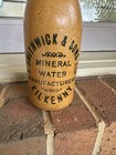 Antique L c  Withnick   Sons Ltd Kilkenny Ireland Stoneware Mineral Water Bottle