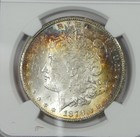 1878-cc Morgan Dollar Certified Ngc Ms 63  Carson City Silver Dollar   Fab Color