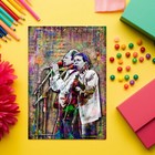 Simon And Garfunkel 16x24in Poster  Paul Simon And Art Garfunkel Pop Art Print