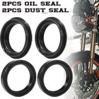 1 Set Front Fork Damper Shock Absorber Fork Dust And Oil Seal For Motorcycle