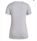 Adidas Womens Fresh Short Sleeve T-shirt Medium Gray