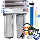 Ro di Reverse Osmosis Aquarium reef System Dual Di 5 Stage Flush Valve 100 Gpd 