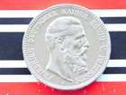 German 5 Mark 1888 A Prussia King Friedrich Iii 90  Silver Coin Empire Ww1  rare
