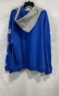 Mitchell   Ness Men s Los Angeles Dodgers Hoodie Blue World Series Patches Xl