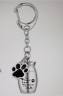 Mini Pet Cremation Urn Keychain necklace Pendant Memory Keepsake Dog Cat Tribute
