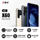 2025 Cheap Cell Phone Unlocked Android Smartphone Cheap Dual Sim Quad Core 16gb