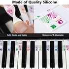 Piano Stickers For Beginners   Piano Note Stickers Removable For 