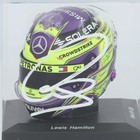 Lewis Hamilton Mercedes-amg Petronas F1 Team Signed Purple 24 Champs Mini Helmet